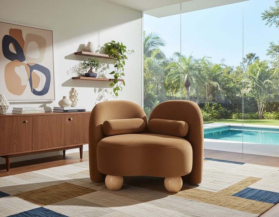 Daphne Velvet Upholstered Chair