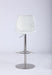 Modern Pneumatic-Adjustable Stool w/ Diamond Stitching 0892-AS-WHT