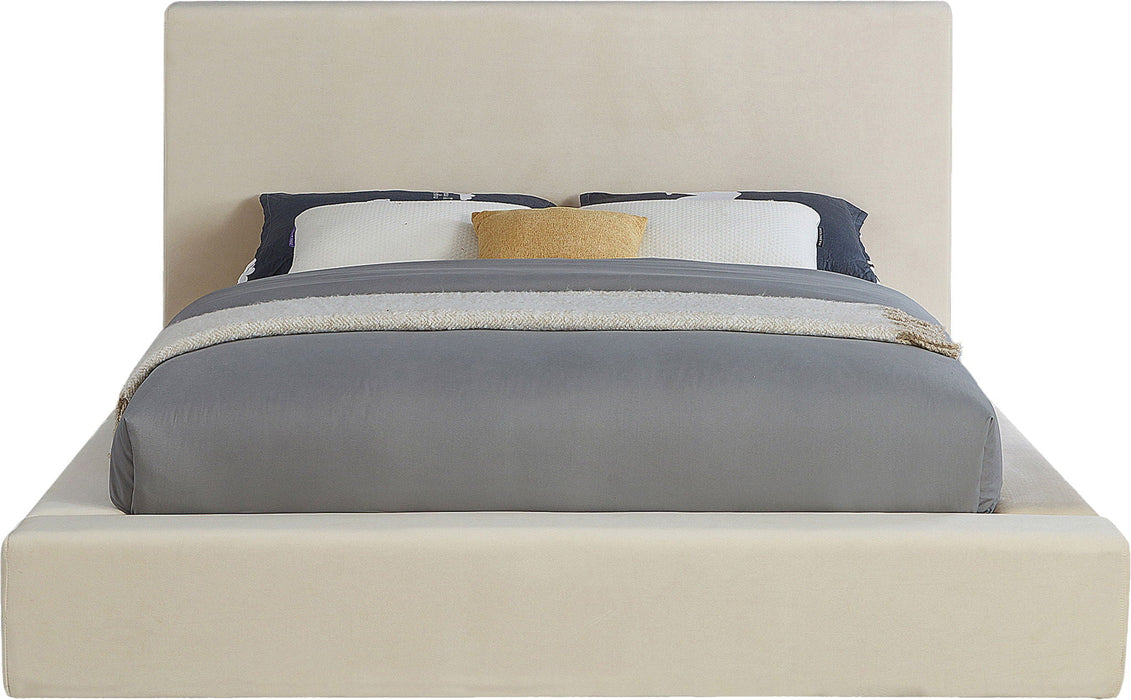 Dorian Velvet Upholstered Bed