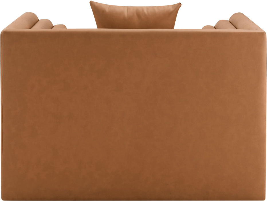 Everett Vegan Leather Upholstered Chair