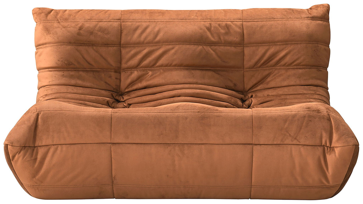 Relax 54.75" Velvet Upholstered Loveseat