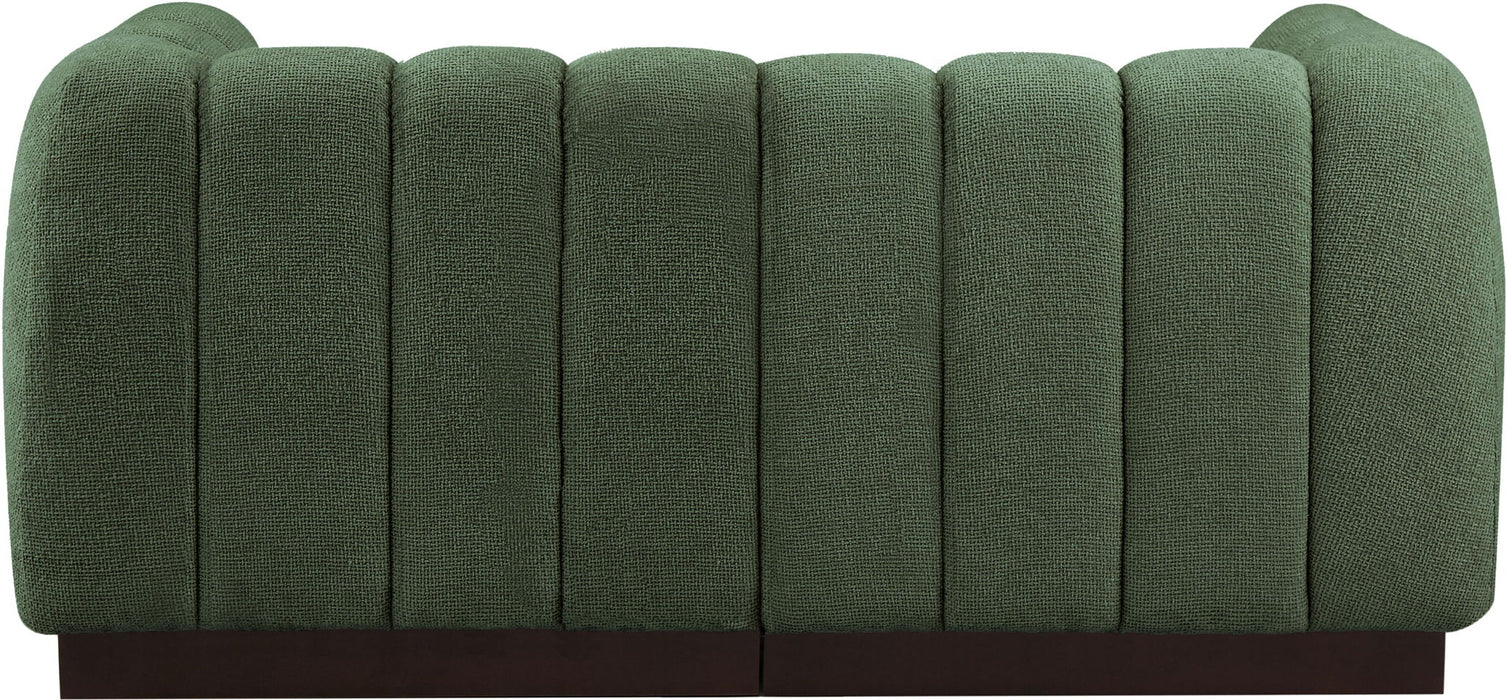 Quinn 69" Chenille Fabric Upholstered 2pc. Modular Loveseat