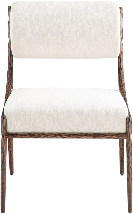 Bastille Chenille Fabric Upholstered Dining Side Chair