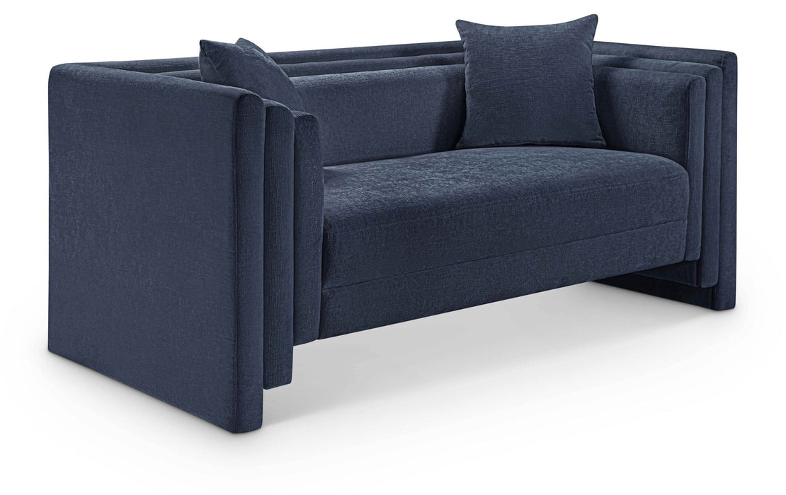 Everett 67" Chenille Fabric Upholstered Loveseat