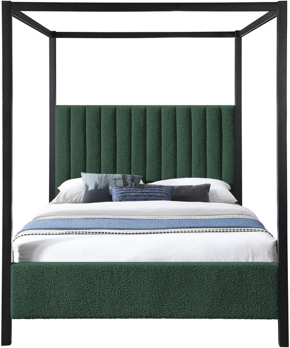 Kelly Boucle Fabric Upholstered Bed