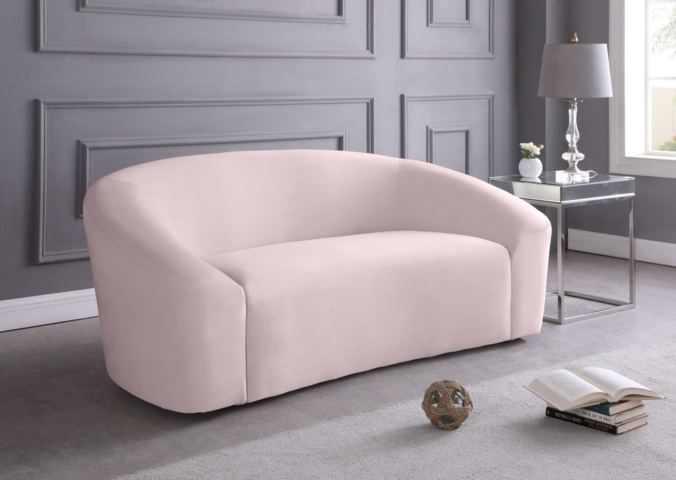 Riley 71" Velvet Upholstered Loveseat