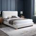 Nolita Linen Textured Fabric Upholstered Bed