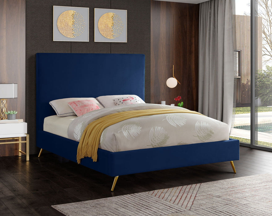 Jasmine Velvet Upholstered Bed