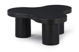 Cove Oak Veneer And Solid Wood Coffee Table