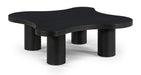 Cove Oak Veneer And Solid Wood Coffee Table