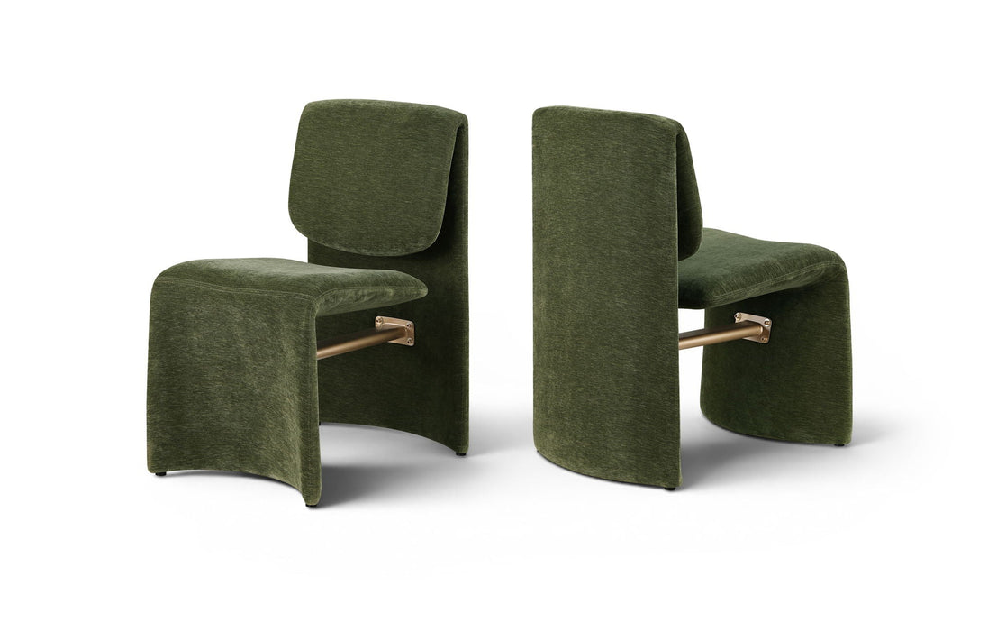 Slique Fabric Upholstered Dining Chair