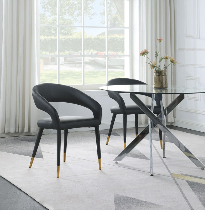 Destiny Vegan Leather Upholstered Dining Chair
