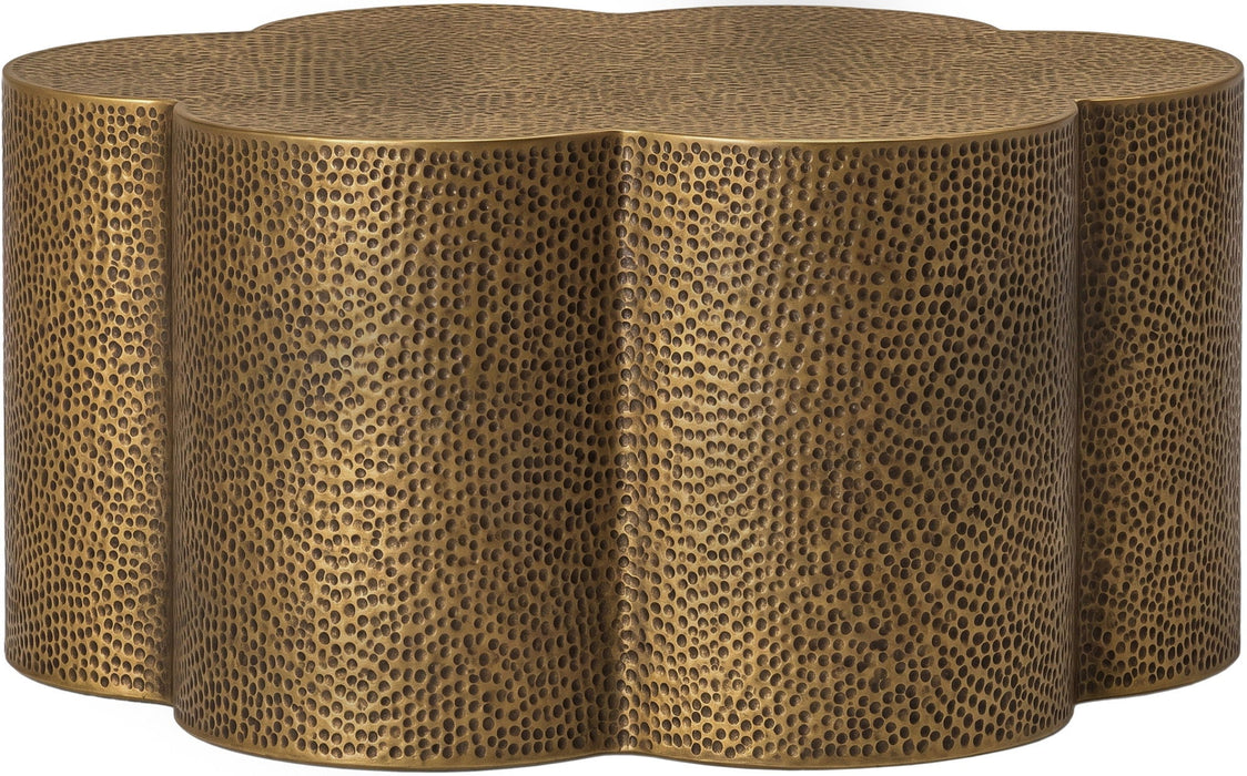 Lotus Iron End Table