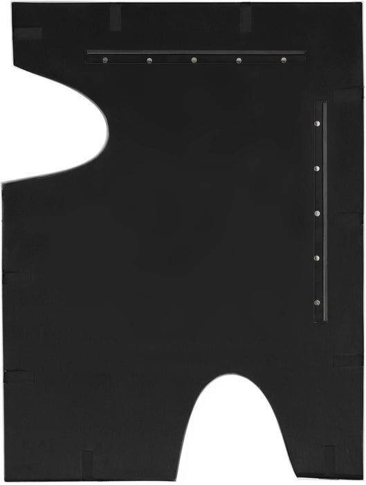 Espejo decorativo dorado Soleil (36" an. x 48" al.)