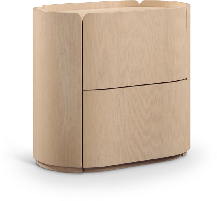 Everett 28" Oak Veneer Night Stand
