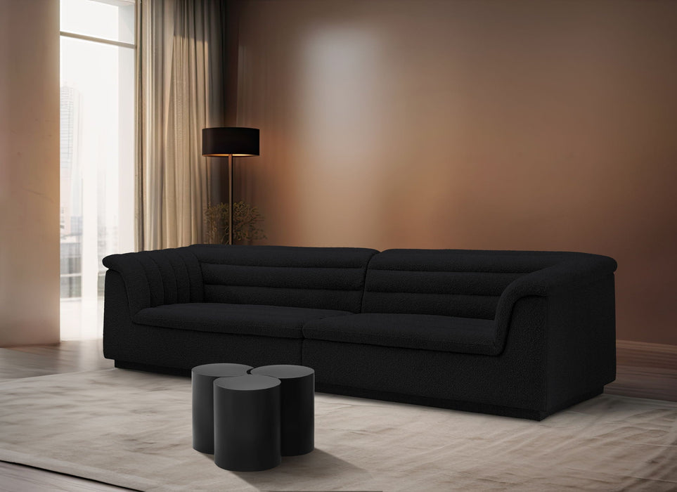 Dimple Iron Nesting 3pc. Modular Coffee Table