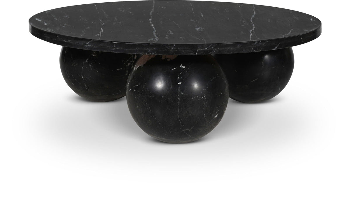Spherical Genuine Marble Coffee Table