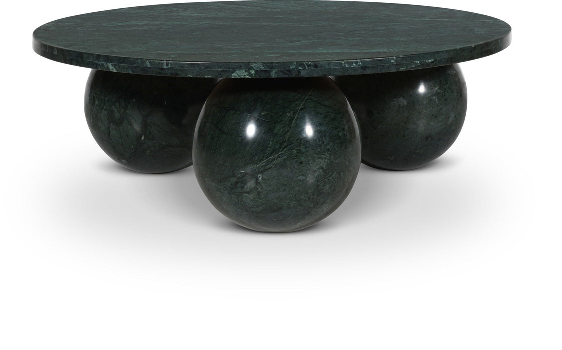 Spherical Genuine Marble Coffee Table