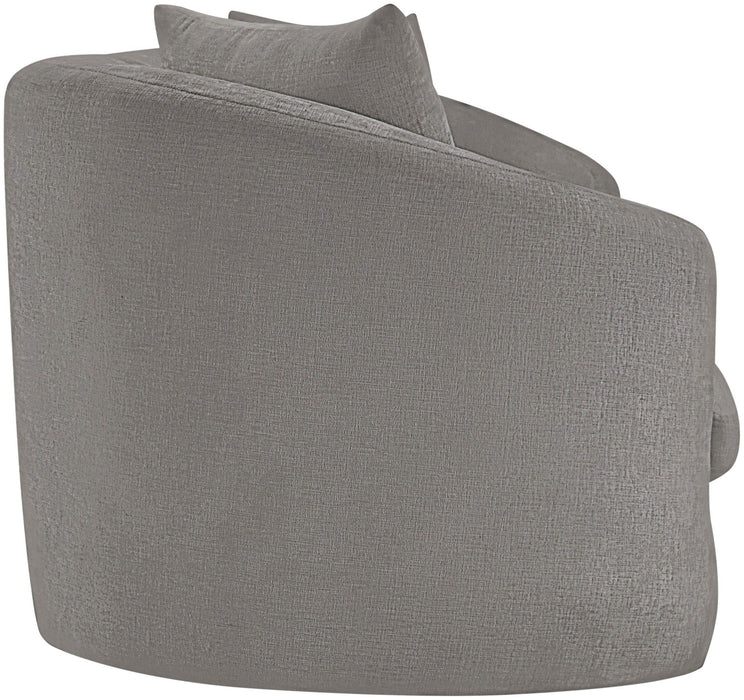 Penelope 92.5" Chenille Fabric Upholstered Sofa