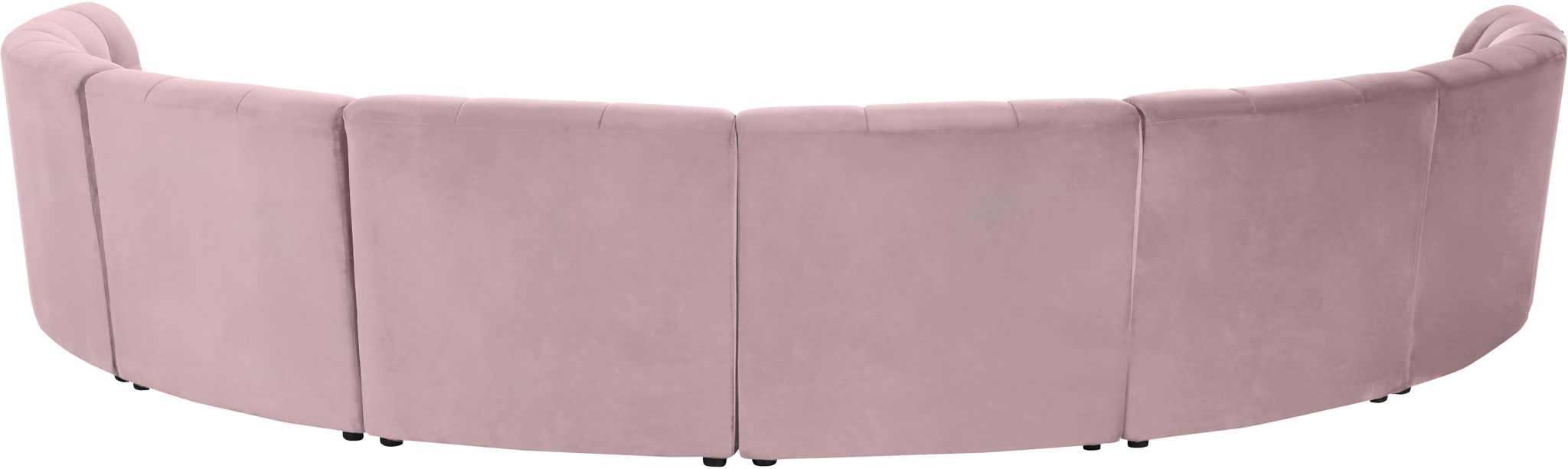 Limitless 174.5" Velvet Upholstered 8pc. Modular Sectional