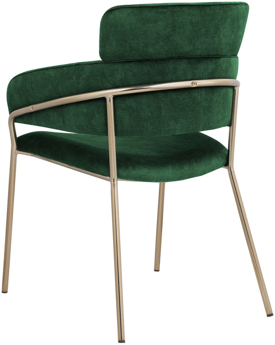 Yara Velvet Upholstered Dining Chair