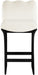 Shaw Chenille Fabric Upholstered Counter Stool