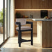 Sacha Velvet Upholstered Counter Stool