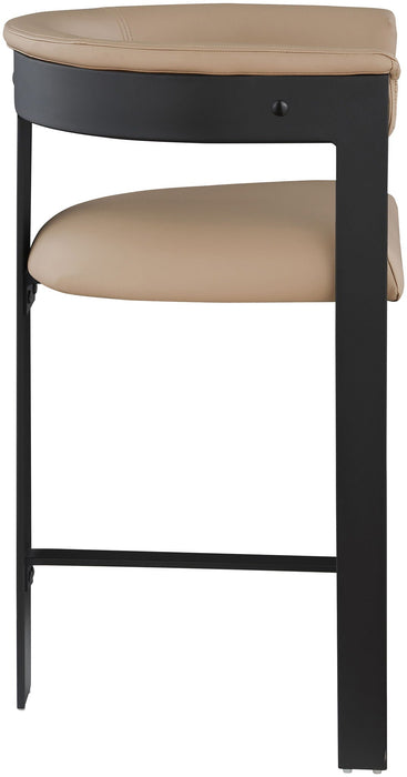 Romeo Vegan Leather Upholstered Counter Stool