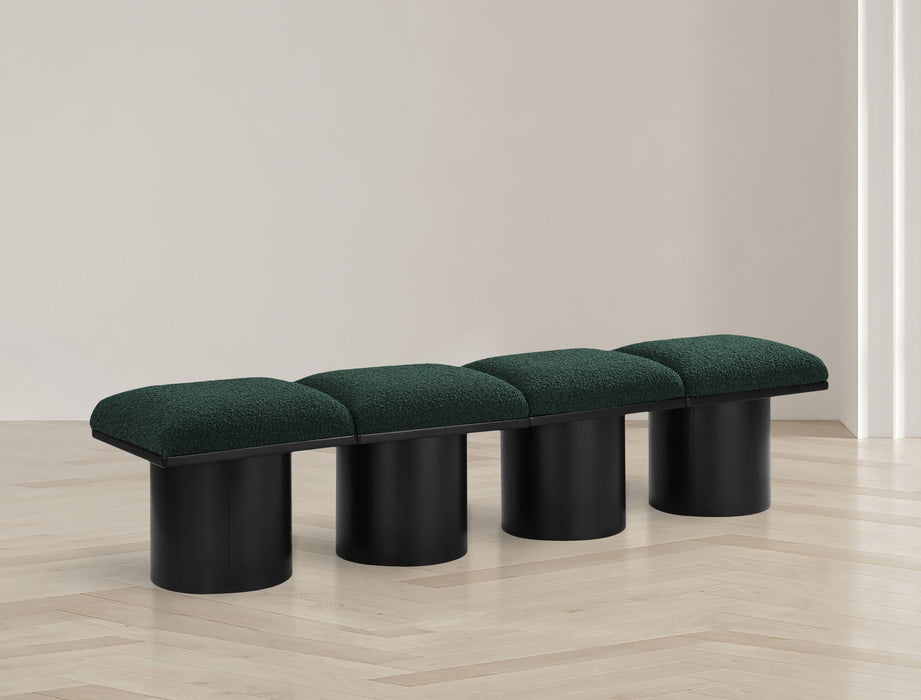 Pavilion Boucle Fabric Upholstered 4pc. Modular Bench