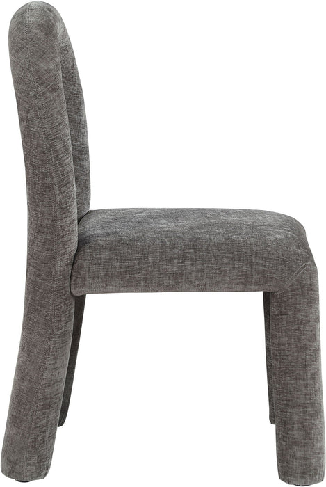 Amari Chenille Fabric Upholstered Dining Chair