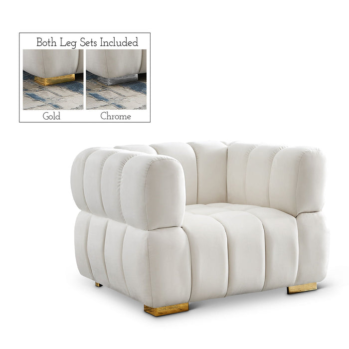 Gwen Velvet Upholstered Chair