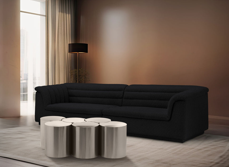 Dimple Iron Nesting 6pc. Modular Coffee Table