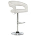 Travia Adjustable Bar Stool Ivory