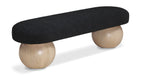Bowie Boucle Fabric Upholstered Bench
