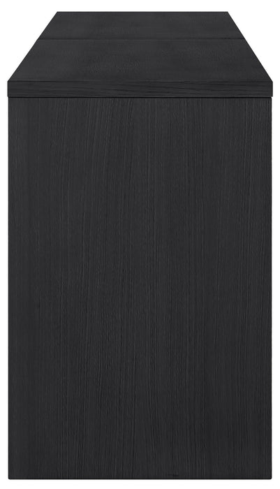Avro Cane, Solid Wood And Oak Veneer 3pc. Desk