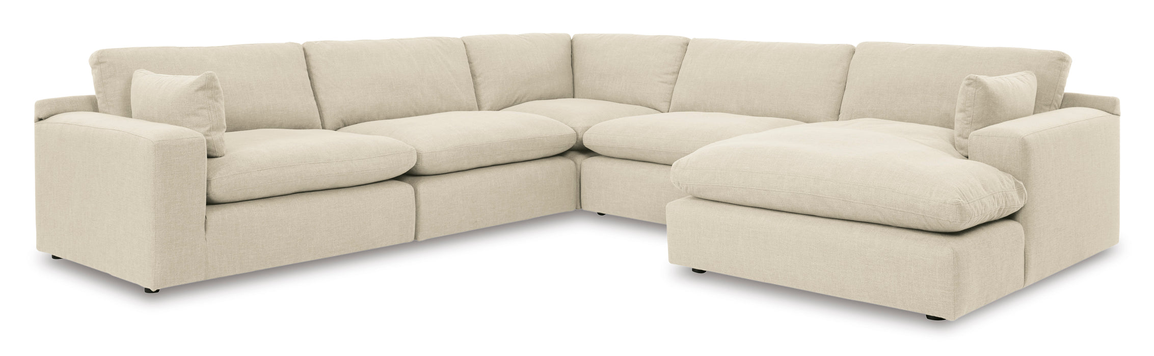 Elyza 5-Piece Sectional with Chaise