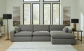 Elyza 3-Piece Sectional with Chaise