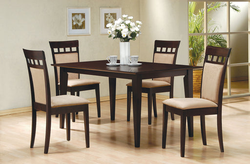 Gabriel Rectangular 59-inch Wood Dining Table Cappuccino - Brown