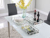 Rectangular Stainless Steel Mirrored Nesting Trays 1008-RCT-TR