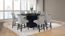 Stanton 9-piece Square Counter Height Dining Table Set Grey