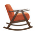Waithe Rocking Chair, Orange