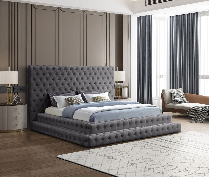 Revel Velvet Upholstered Bed