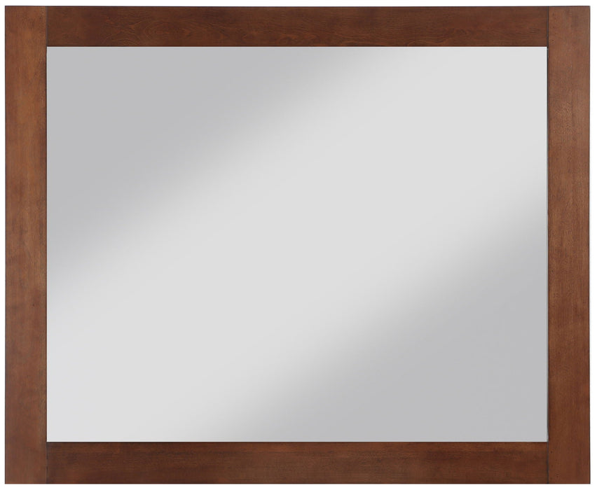 Monad 30" W X 36" H Birch Veneer Frame Mirror