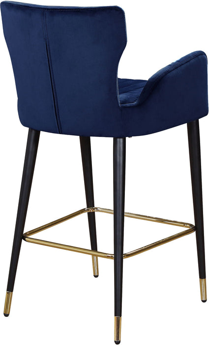 Luxe Velvet Upholstered Counter Stool