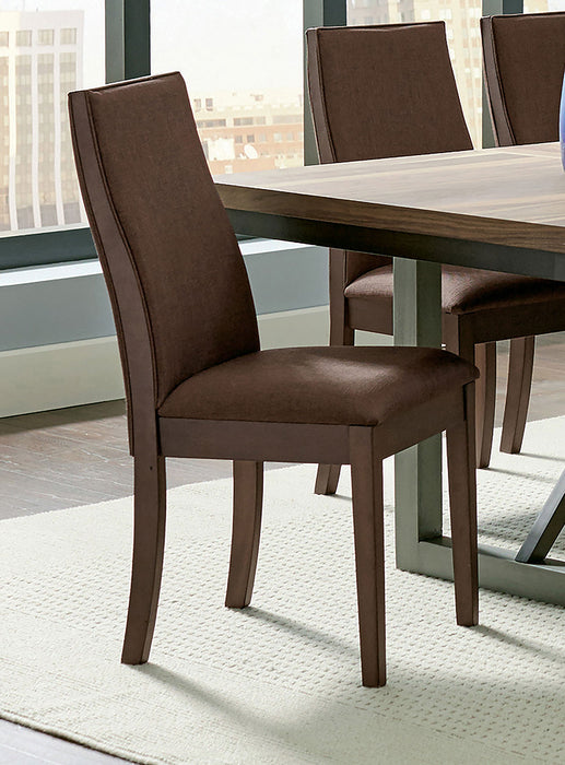 Silla de comedor tapizada Spring Creek color topo (juego de 2)