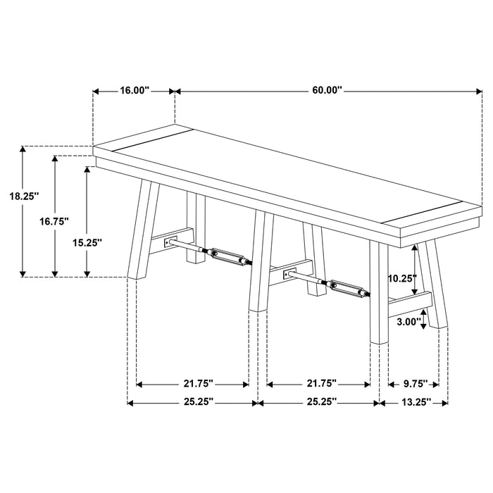 Newport Dining Bench