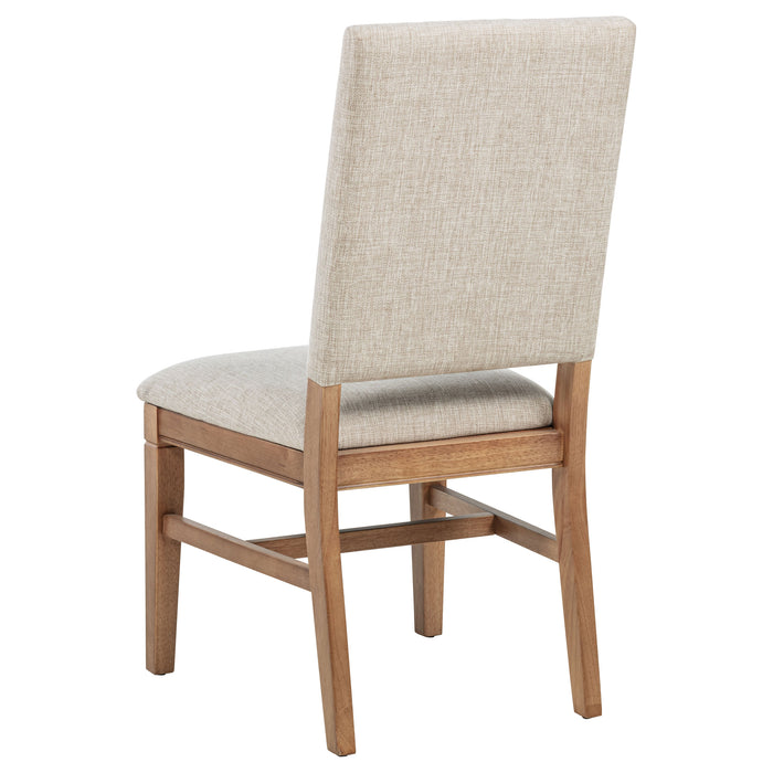 Middleton 7-piece Extension Leaf Dining Set Brown and Light Brown
