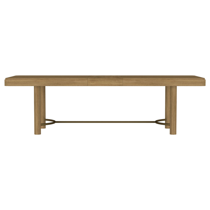 Arini 5-piece Extension Leaf Dining Table Set Sand Wash