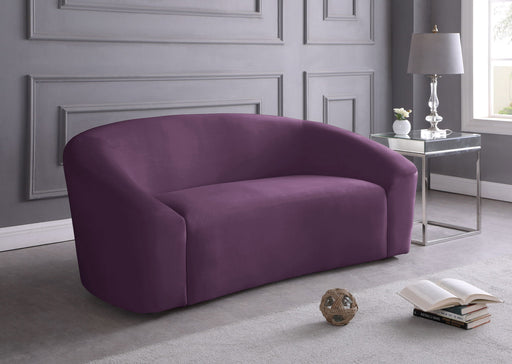 Riley 71" Velvet Upholstered Loveseat