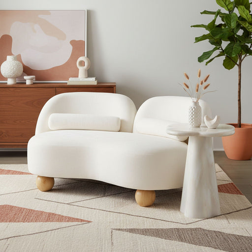 Daphne 64" Chenille Fabric Upholstered Loveseat